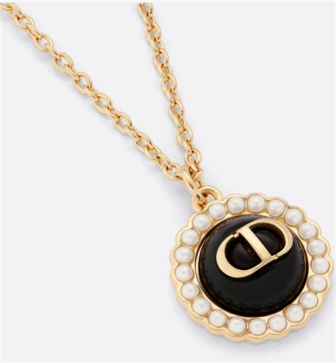 Petit CD Lucky Baroque Necklace 